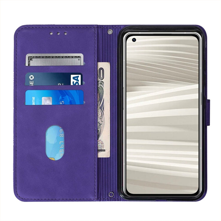 For OPPO Realme GT2 Pro Crossbody 3D Embossed Flip Leather Phone Case