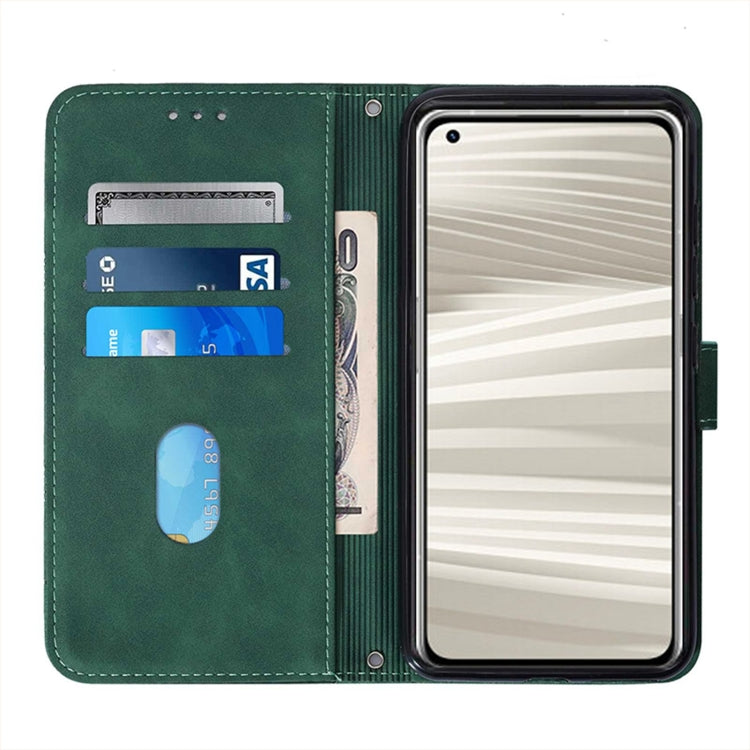For OPPO Realme GT2 Pro Crossbody 3D Embossed Flip Leather Phone Case