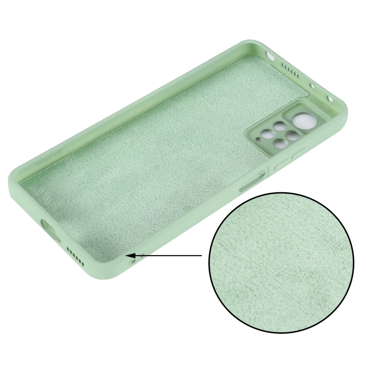 For Xiaomi Redmi Note 11 Pro 4G / 5G Pure Color Liquid Silicone Shockproof Phone Case