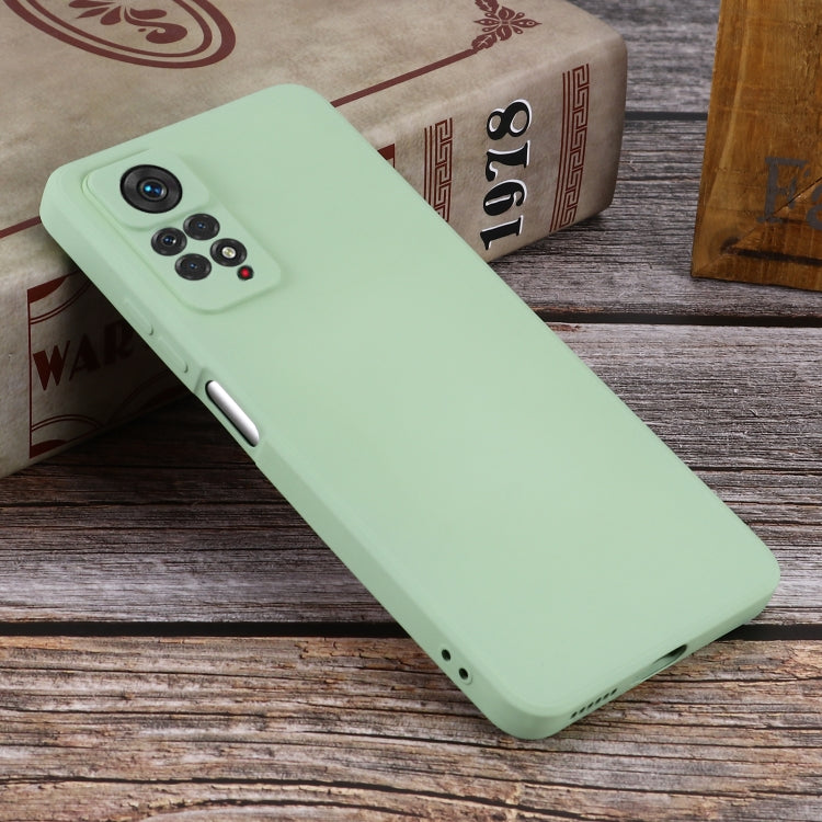 For Xiaomi Redmi Note 11 Pro 4G / 5G Pure Color Liquid Silicone Shockproof Phone Case