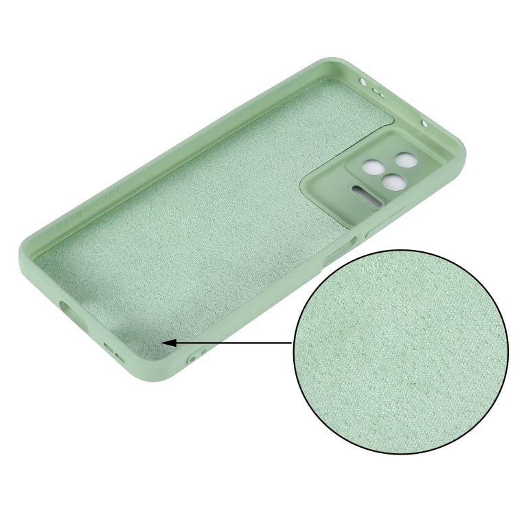 For Xiaomi Redmi K40S Pure Color Liquid Silicone Shockproof Phone Case