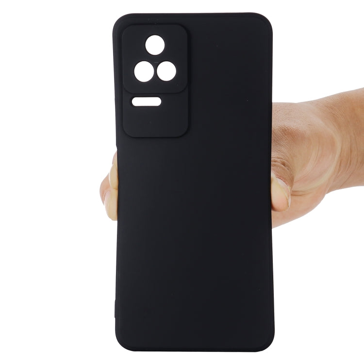 For Xiaomi Redmi K50 / K50 Pro Pure Color Liquid Silicone Shockproof Phone Case