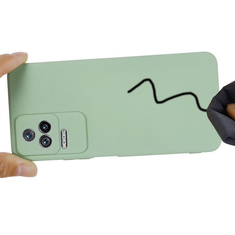 For Xiaomi Redmi K50 / K50 Pro Pure Color Liquid Silicone Shockproof Phone Case