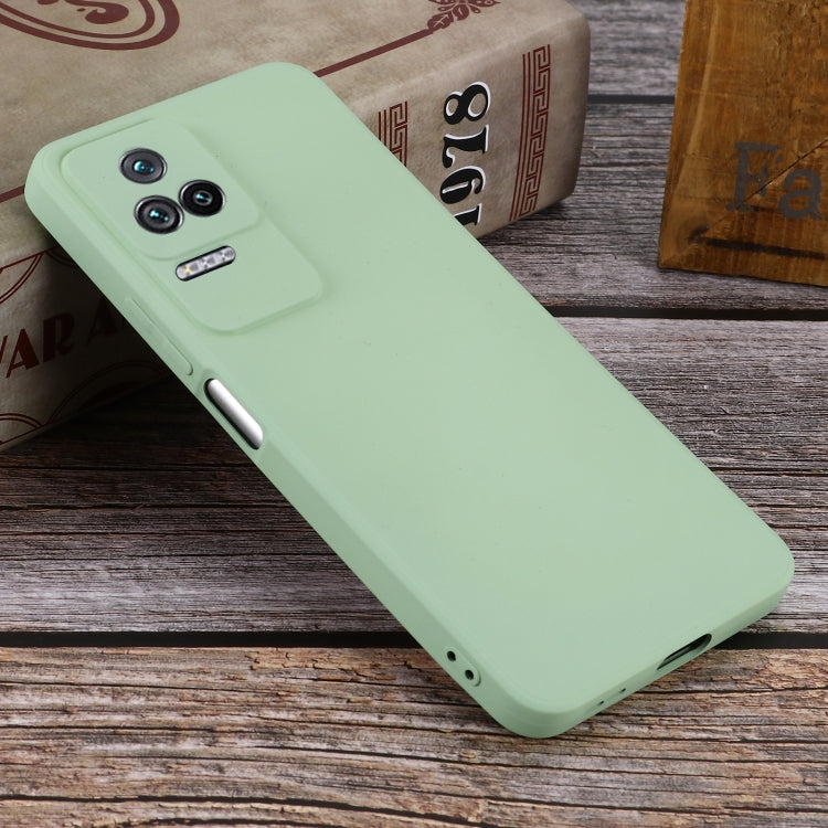 For Xiaomi Redmi K50 / K50 Pro Pure Color Liquid Silicone Shockproof Phone Case
