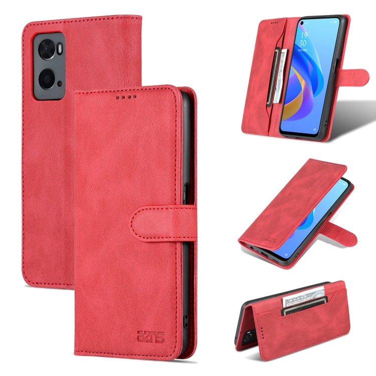 For OPPO A36 4G/A76 4G(Global) AZNS Dream II Skin Feel Horizontal Flip Leather Case
