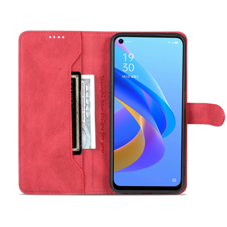 For OPPO A36 4G/A76 4G(Global) AZNS Dream II Skin Feel Horizontal Flip Leather Case