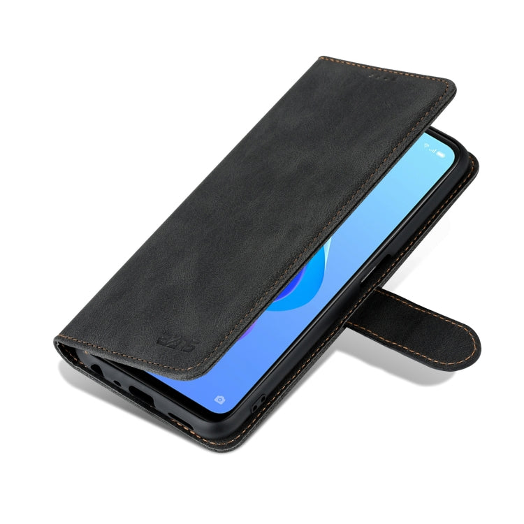 For OPPO A36 4G/A76 4G(Global) AZNS Dream II Skin Feel Horizontal Flip Leather Case