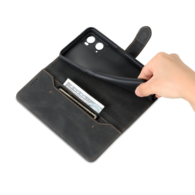 For OPPO A36 4G/A76 4G(Global) AZNS Dream II Skin Feel Horizontal Flip Leather Case