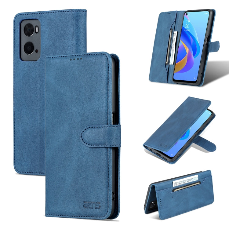 For OPPO A36 4G/A76 4G(Global) AZNS Dream II Skin Feel Horizontal Flip Leather Case