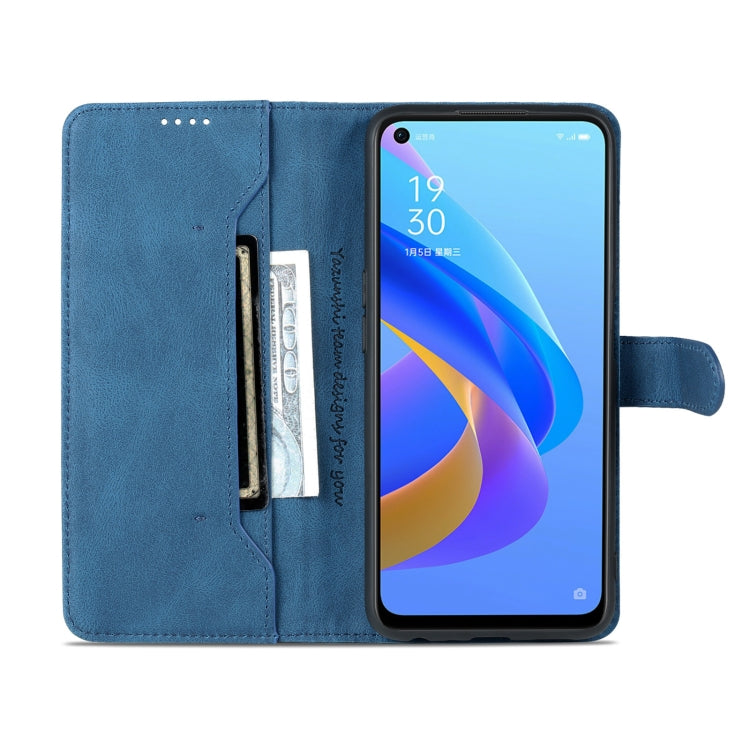 For OPPO A36 4G/A76 4G(Global) AZNS Dream II Skin Feel Horizontal Flip Leather Case