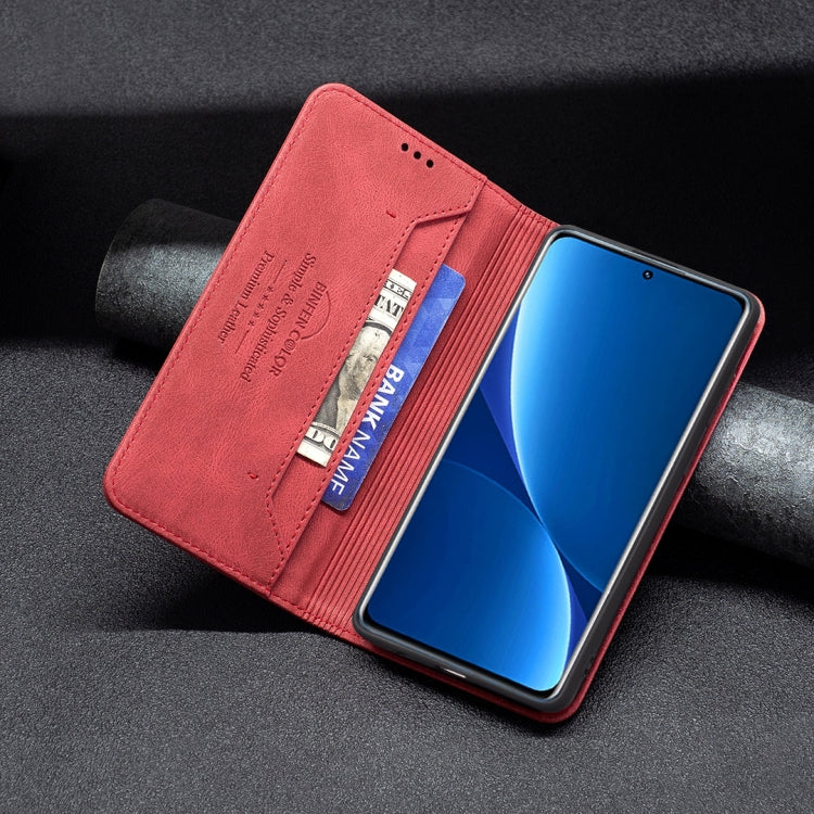 For Xiaomi 12 Pro Magnetic RFID Blocking Anti-Theft Leather Phone Case