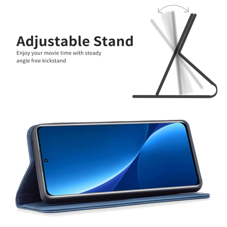 For Xiaomi 12 Pro Magnetic RFID Blocking Anti-Theft Leather Phone Case