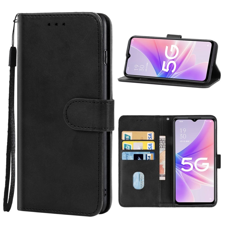 For OPPO A57 5G Leather Phone Case