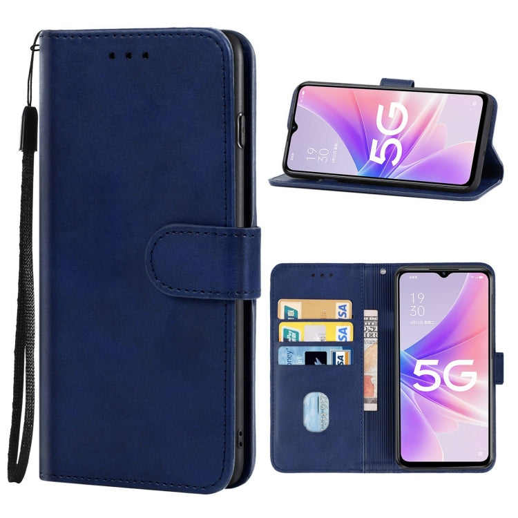 For OPPO A57 5G Leather Phone Case