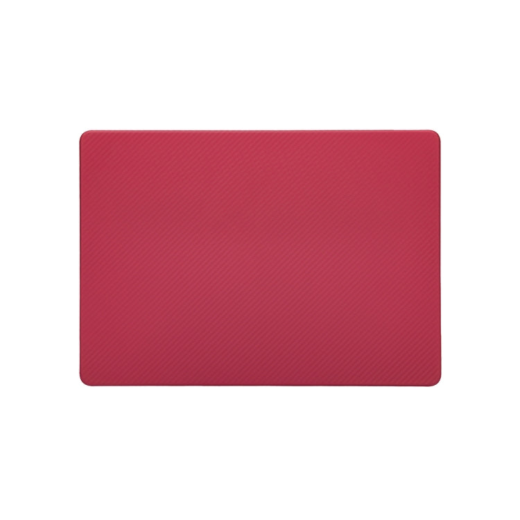 For MacBook Air 13.3 inch A1932 / A2179 / A2337 Carbon Fiber Textured Plastic Laptop Protective Case