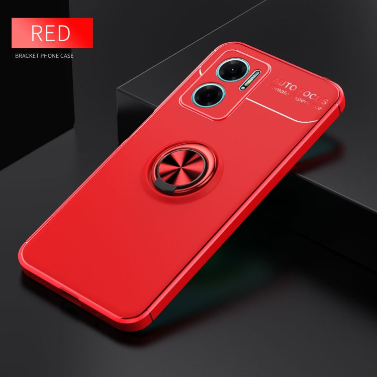 For Xiaomi Redmi Note 11E Metal Ring Holder TPU Phone Case