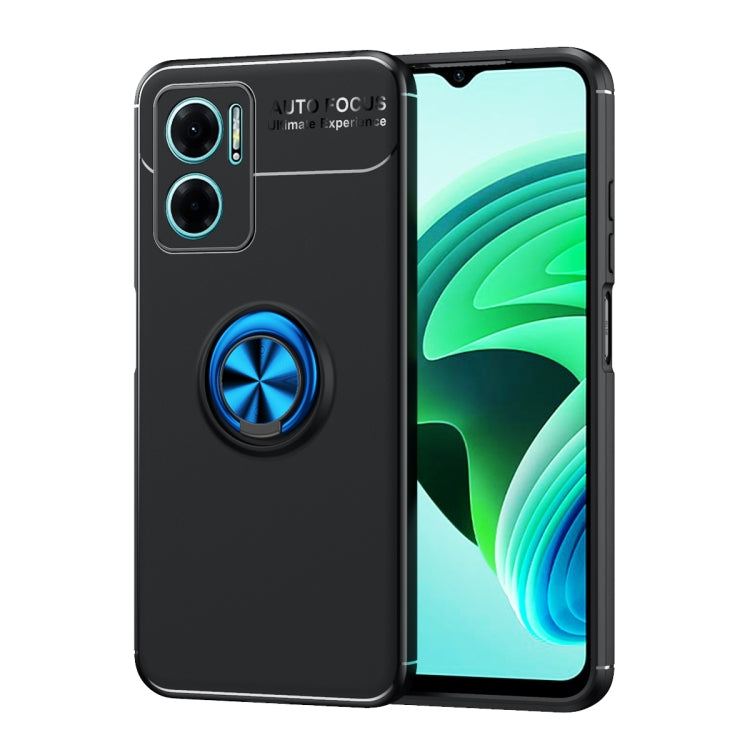 For Xiaomi Redmi Note 11E Metal Ring Holder TPU Phone Case