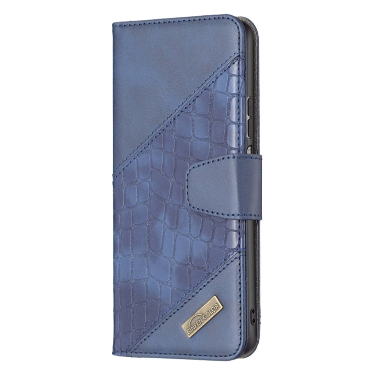 For Xiaomi Redmi Note 11 Pro International Matching Color Crocodile Texture Leather Case