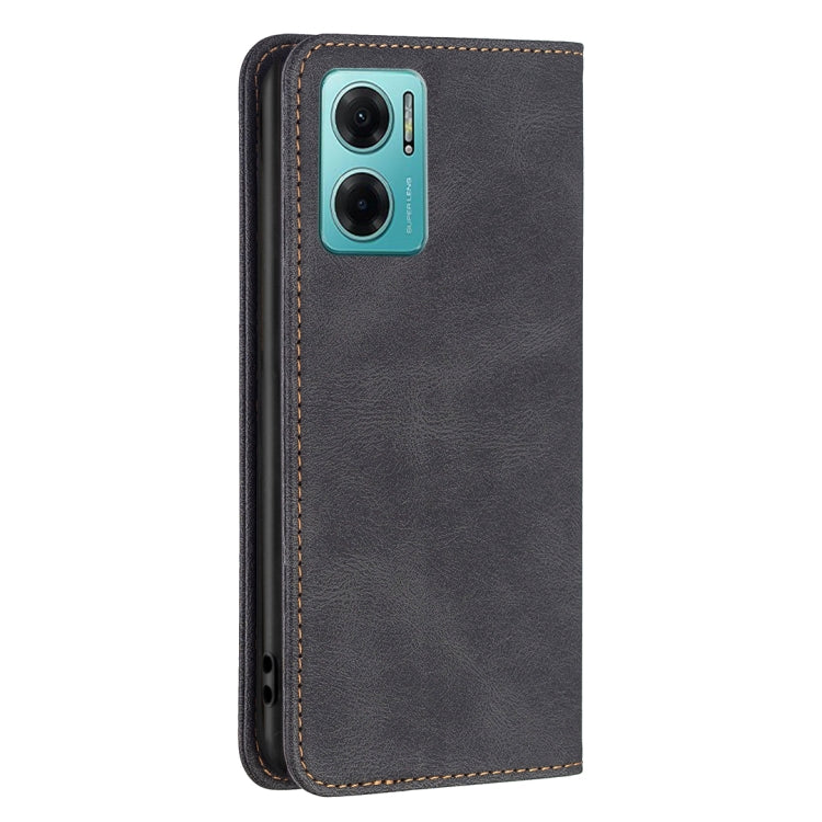For Xiaomi Redmi 10 5G / Note 11E Magnetic RFID Blocking Anti-Theft Leather Phone Case