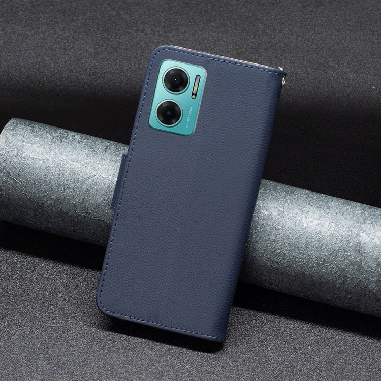 For Xiaomi Redmi 10 5G / Note 11E Litchi Texture Pure Color Leather Phone Case