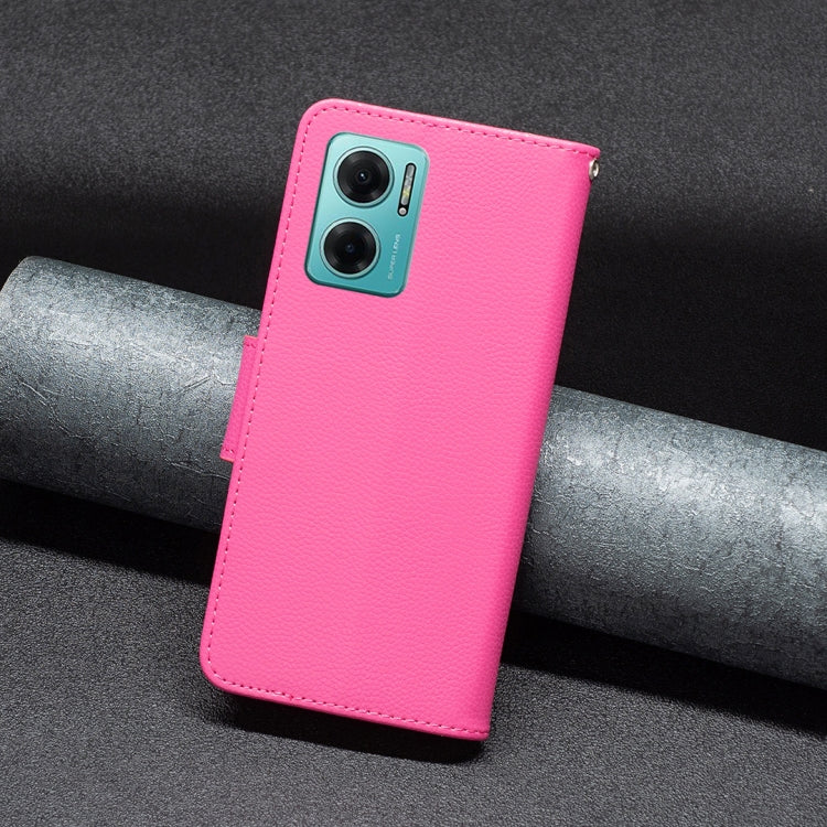 For Xiaomi Redmi 10 5G / Note 11E Litchi Texture Pure Color Leather Phone Case