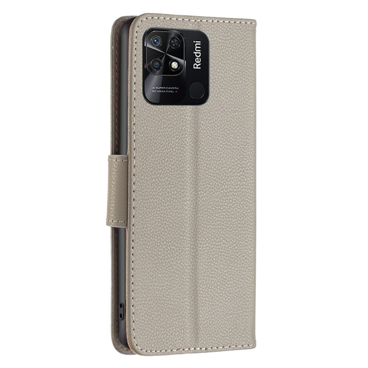 For Xiaomi Redmi 10C Litchi Texture Pure Color Leather Phone Case