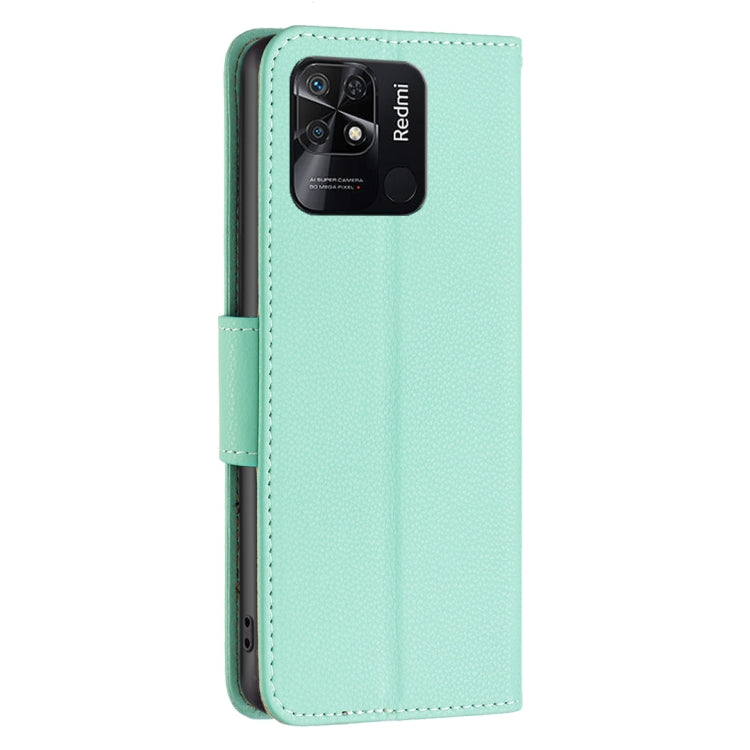 For Xiaomi Redmi 10C Litchi Texture Pure Color Leather Phone Case