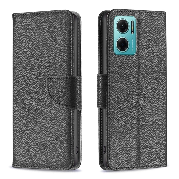 For Xiaomi Redmi 10C Litchi Texture Pure Color Leather Phone Case