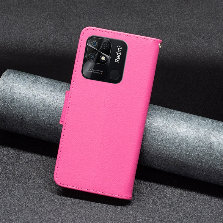 For Xiaomi Redmi 10C Litchi Texture Pure Color Leather Phone Case