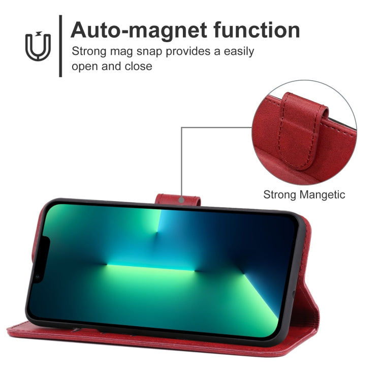 For iPhone 14 Pro Max Leather Phone Case