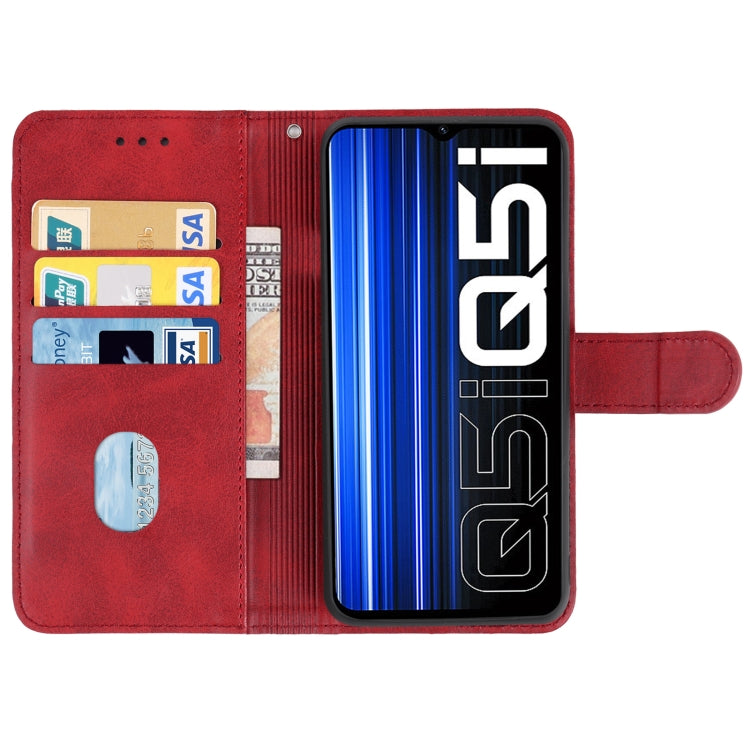 Leather Phone Case For OPPO Realme Q5i