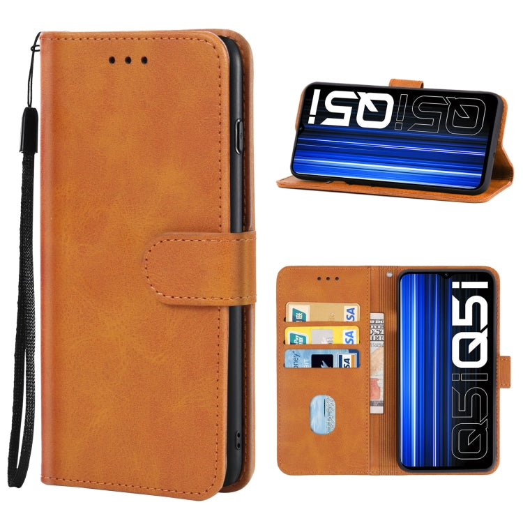 Leather Phone Case For OPPO Realme Q5i
