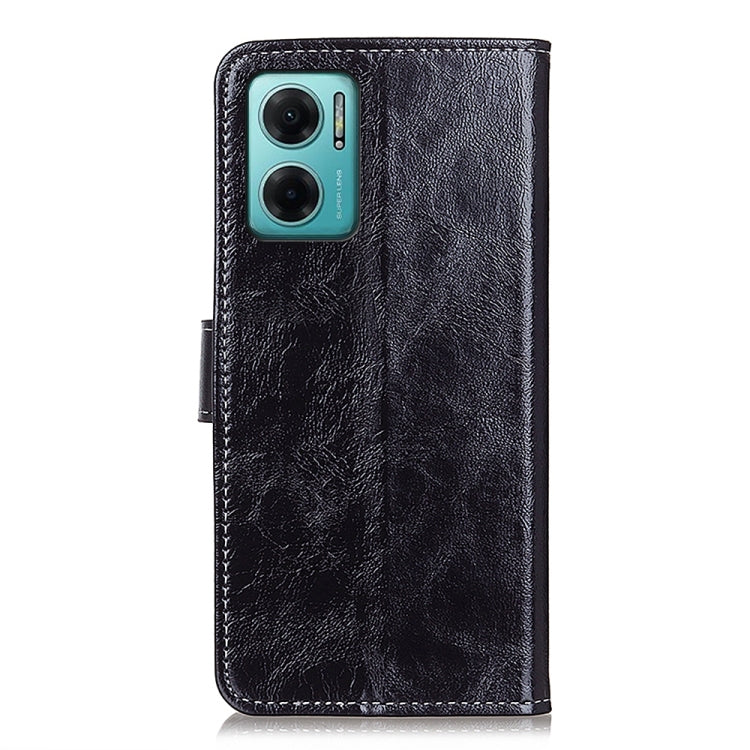 For Xiaomi Redmi Note 11E/Redmi 10 5G 2022 Global/Redmi 10 Prime+ 5G India/Poco M4 5G Global Retro Crazy Horse Texture Horizontal Flip Leather Phone Case