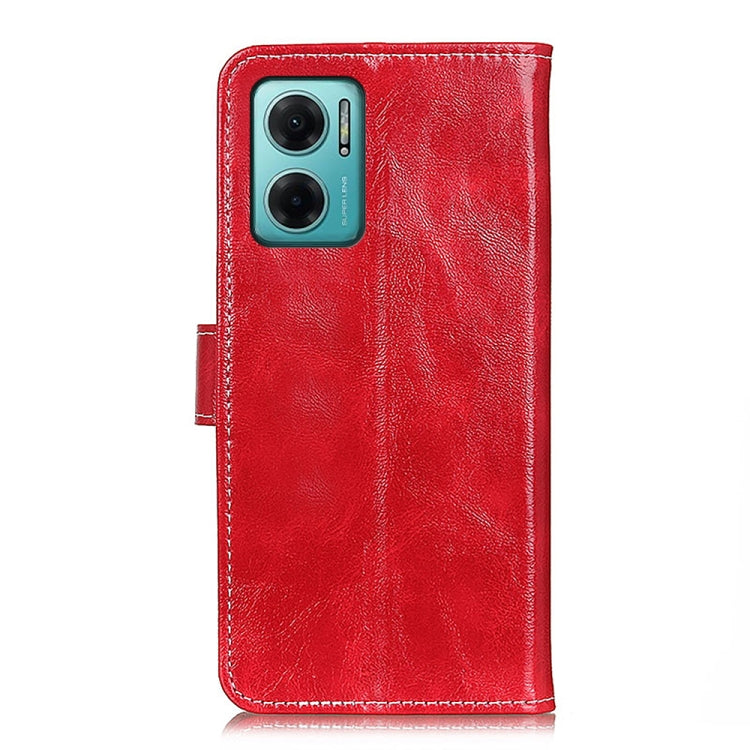 For Xiaomi Redmi Note 11E/Redmi 10 5G 2022 Global/Redmi 10 Prime+ 5G India/Poco M4 5G Global Retro Crazy Horse Texture Horizontal Flip Leather Phone Case