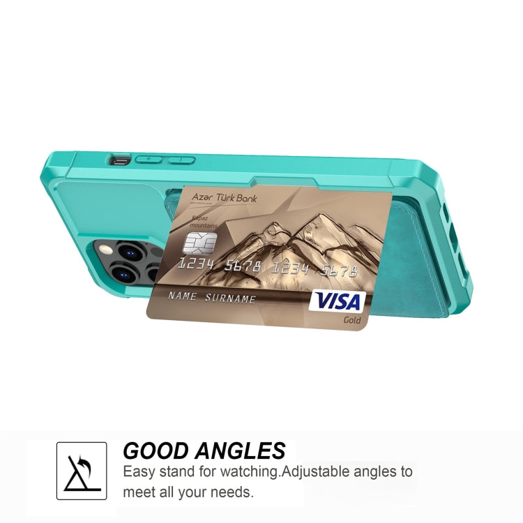 For iPhone 12 Pro Max Magnetic Wallet Card Bag Leather Case