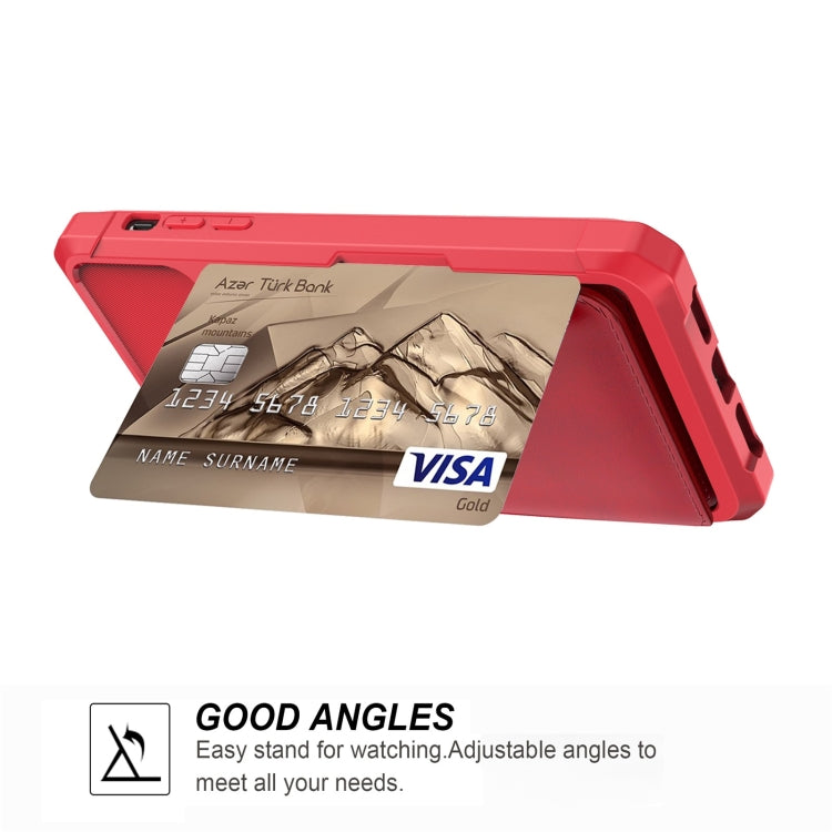 For iPhone 11 Pro Magnetic Wallet Card Bag Leather Case