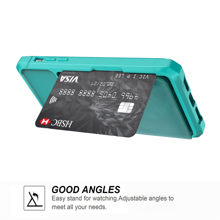 For iPhone XR Magnetic Wallet Card Bag Leather Case