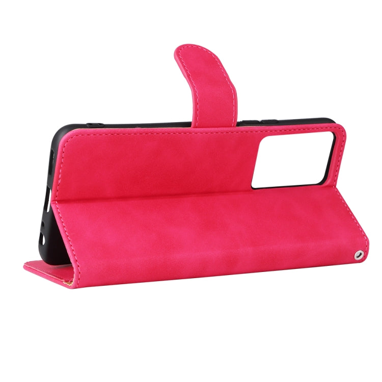 For vivo Y76 5G/Y76S 5G/Y74S Skin Feel Magnetic Flip Leather Phone Case