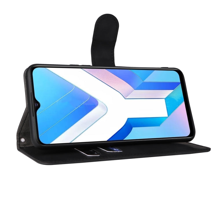 For vivo Y76 5G/Y76S 5G/Y74S Skin Feel Magnetic Flip Leather Phone Case