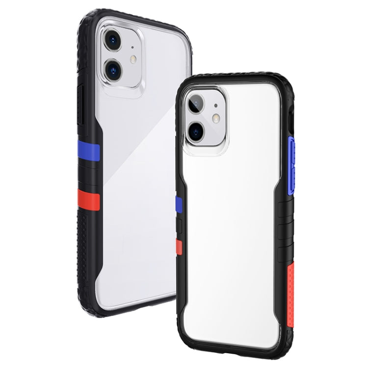 For iPhone 11 TGVIS Ultimate Series Multi-coloured Block Shockproof Protective Case