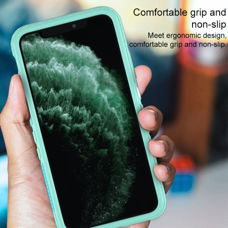 For iPhone 11 Pro Max TGVIS Ultimate Series Multi-coloured Block Shockproof Protective Case