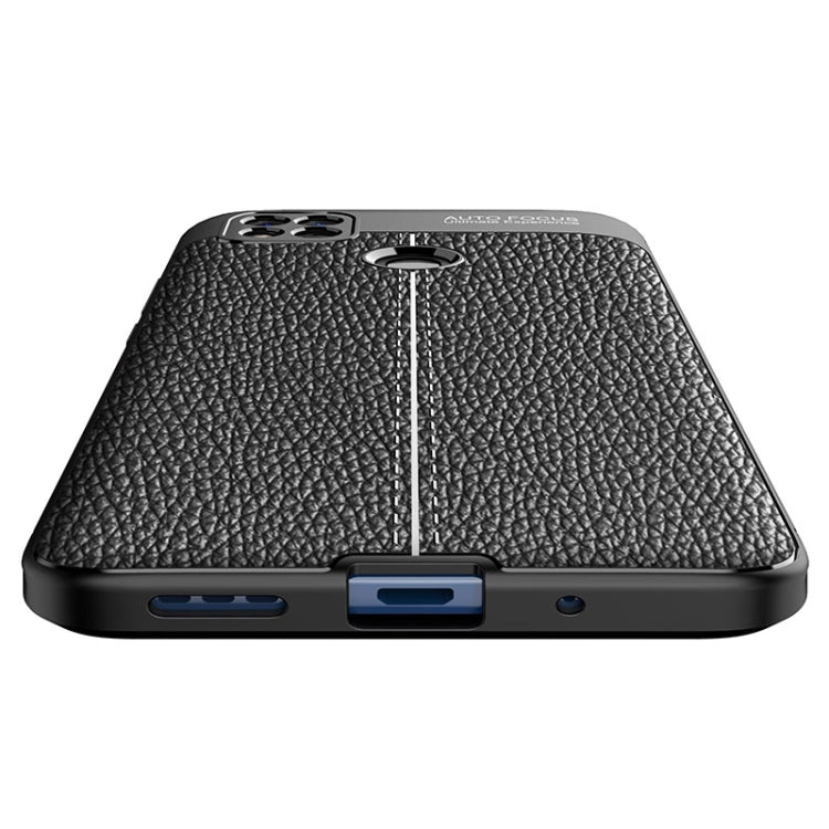 For Xiaomi Redmi 10A Litchi Texture TPU Shockproof Case