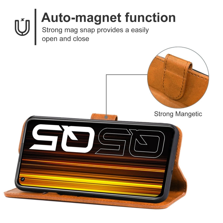 Leather Phone Case For OPPO Realme Q5