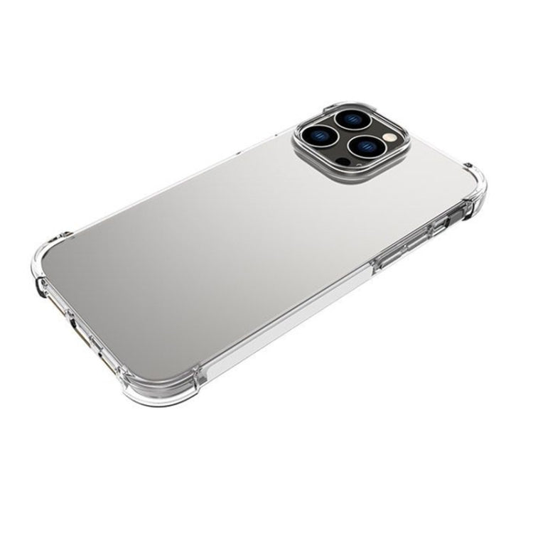For iPhone 14 Pro Max Shockproof TPU Phone Case (Transparent)