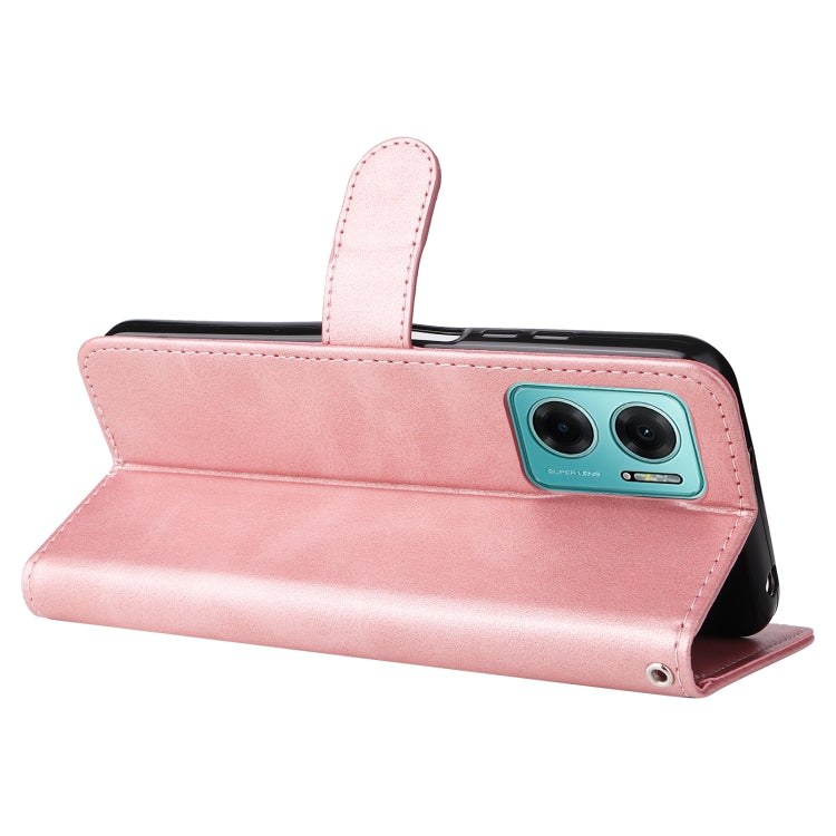 For Xiaomi Redmi Note 11E Fashion Calf Texture Zipper Horizontal Flip Leather Case