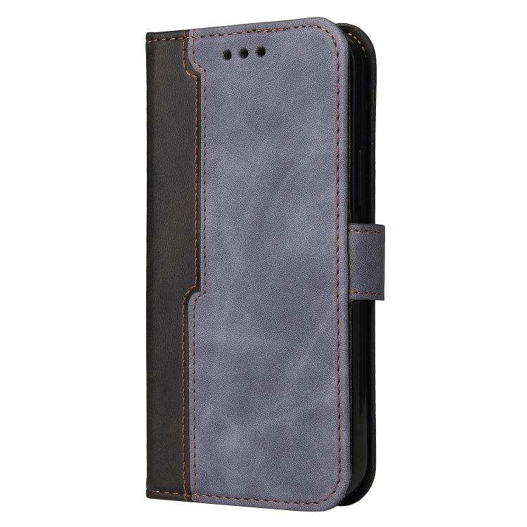 For Xiaomi Redmi Note 11E Stitching-Color Horizontal Flip Leather Case