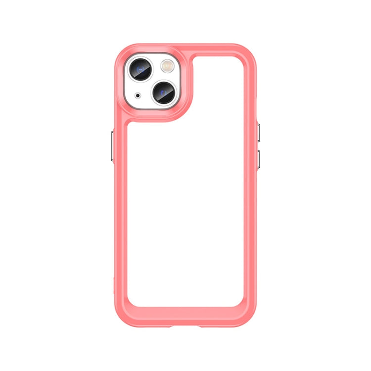 For iPhone 13 Colorful Series Acrylic + TPU Phone Case