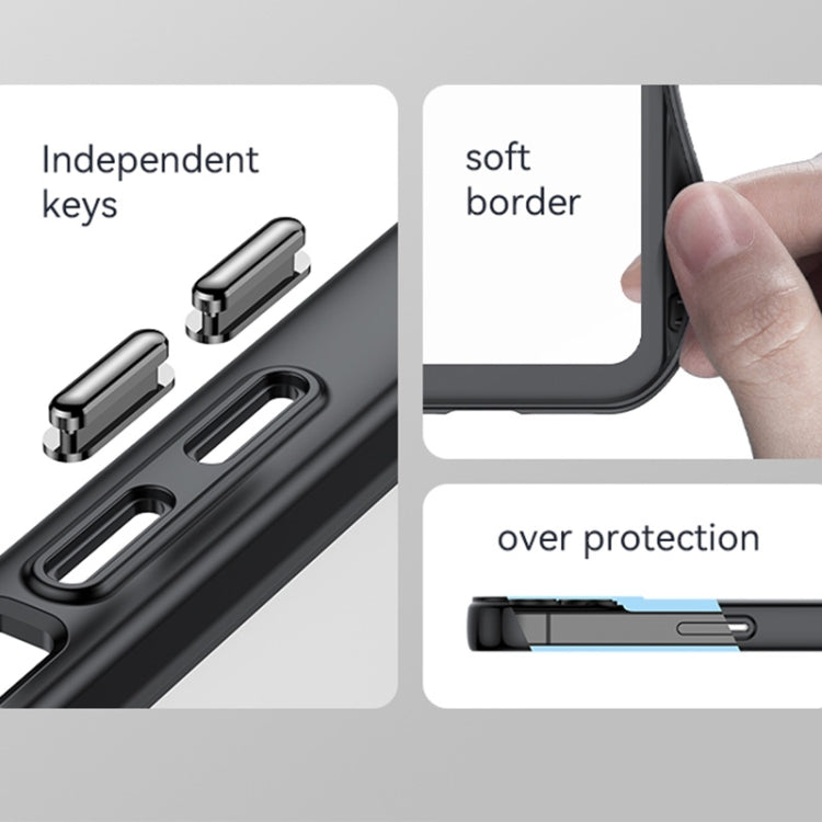 For iPhone 13 Colorful Series Acrylic + TPU Phone Case