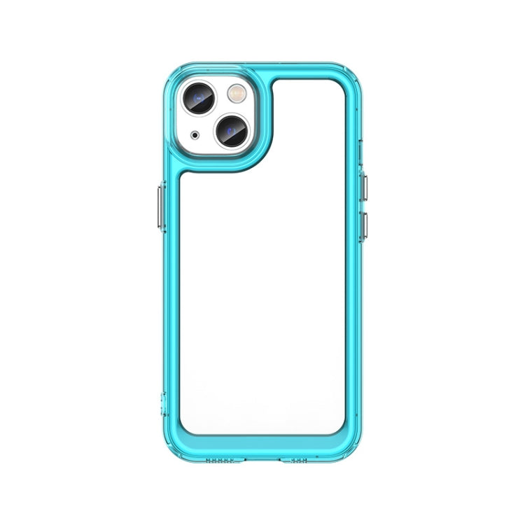 For iPhone 13 Colorful Series Acrylic + TPU Phone Case