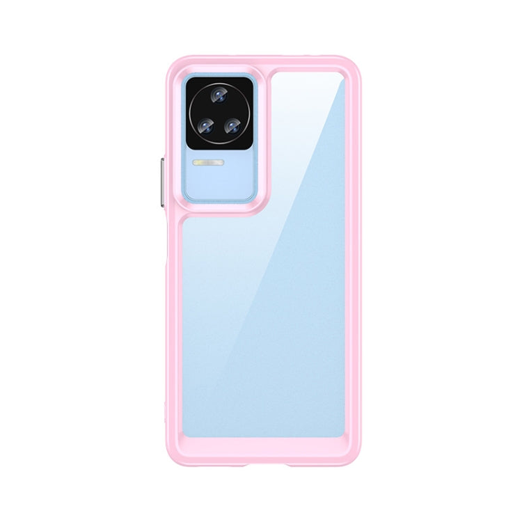 For Xiaomi Redmi K40S Colorful Series Acrylic + TPU Phone Case